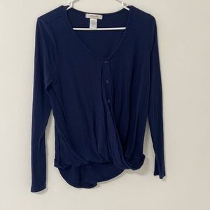Cute navy blouse